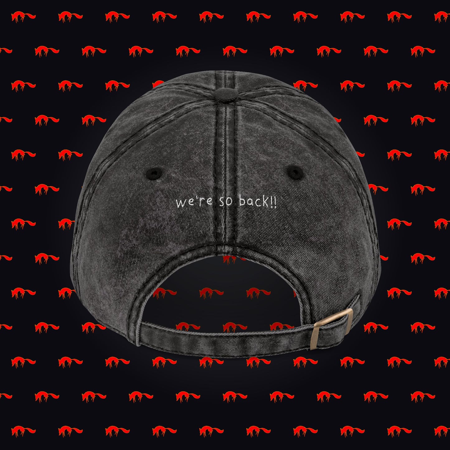 IT'S SO OVER VINTAGE CAP