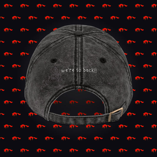 IT'S SO OVER VINTAGE CAP