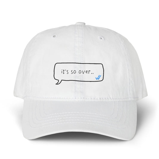 IT'S SO OVER... FLORAL CAP